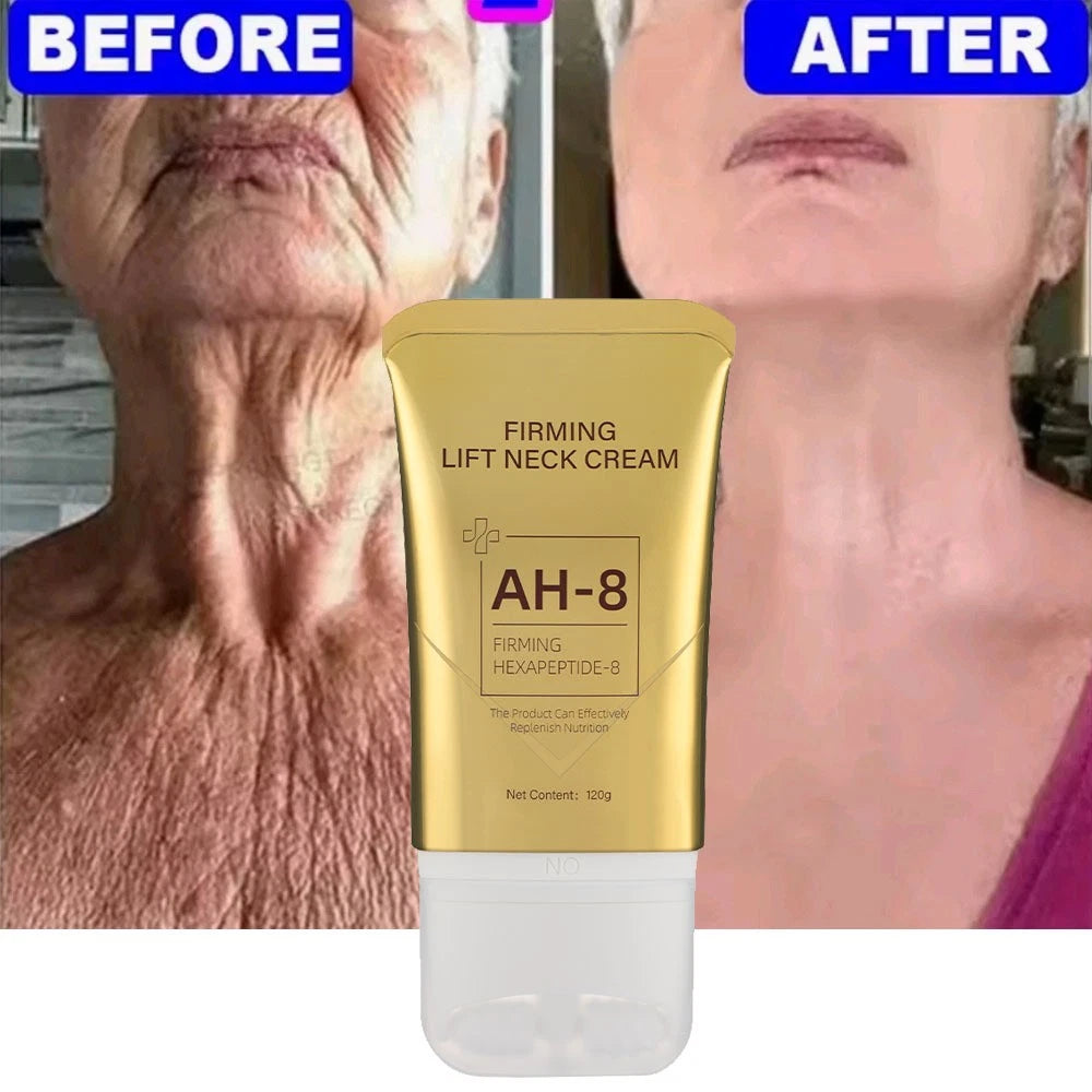 AH 8 Firming Neck Cream for Crepey Skin Body Moisturize Comfort Roller Neck Care