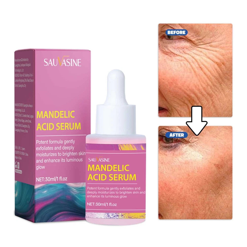 Mandelic Acid + HA Mild Exfoliation Peeling Effect Face Serum 30ml