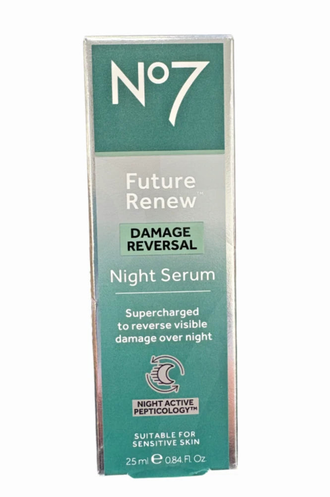 No7 Future Renew Damage Reversal Supercharged Night Serum | 25ML