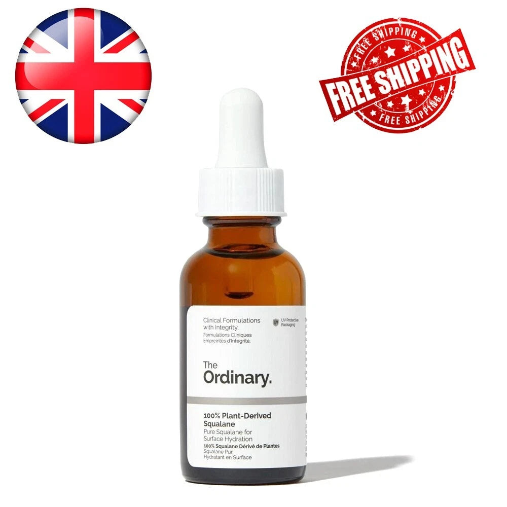 The Ordinary 100% Plant-Derived Squalane 30ml UK SELLER