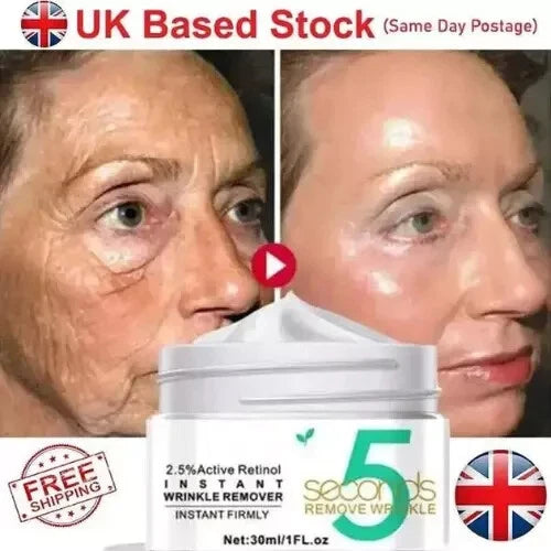 50ml 5 Second Wrinkle remove Instant Face Cream Skin Tightening Anti-Aging women