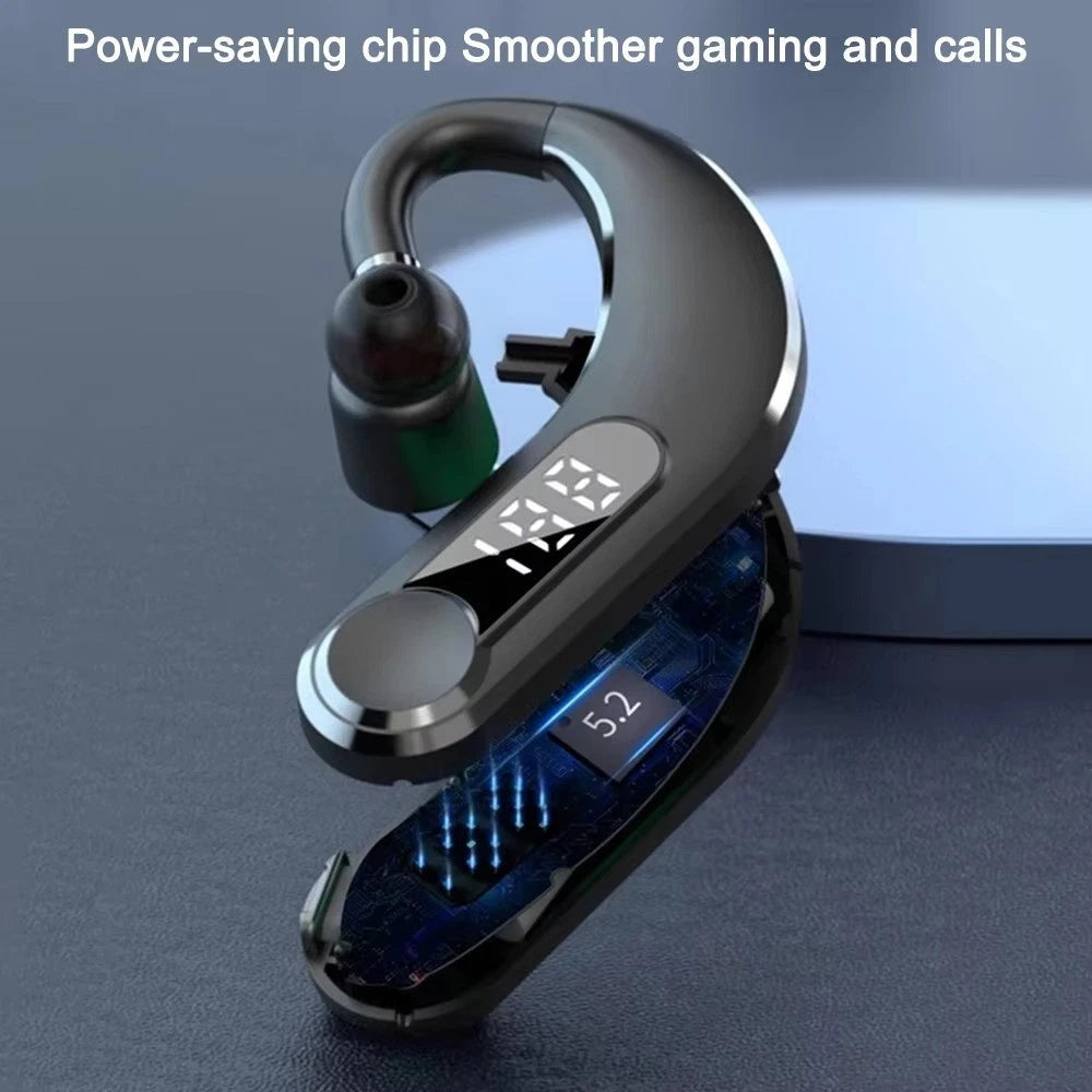 Wireless Earphones Bluetooth Headphones Sports Ear Hook Running Bass Earbuds