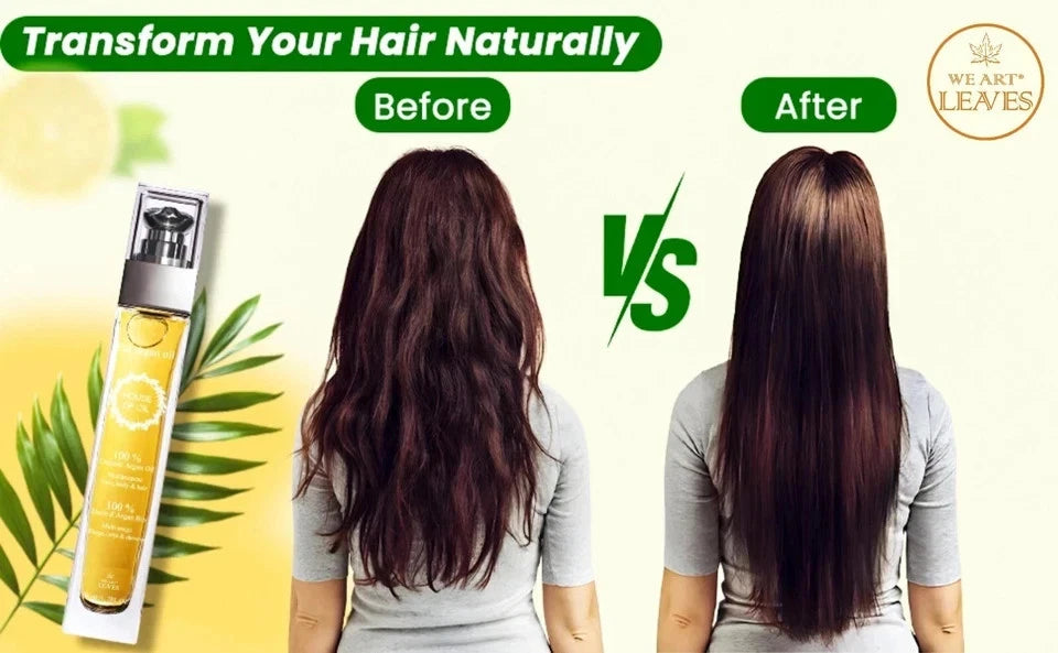 Argan Oil - 100% Pure, Organic & Cold Pressed - Hair Skin Body Argon Oil 50ml UK