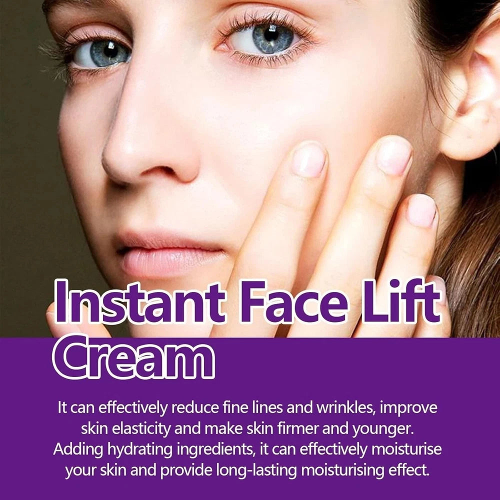 Instant Face Lift Cream Wrinkle Firming Skin Tightening Anti Ageing Moisturizer