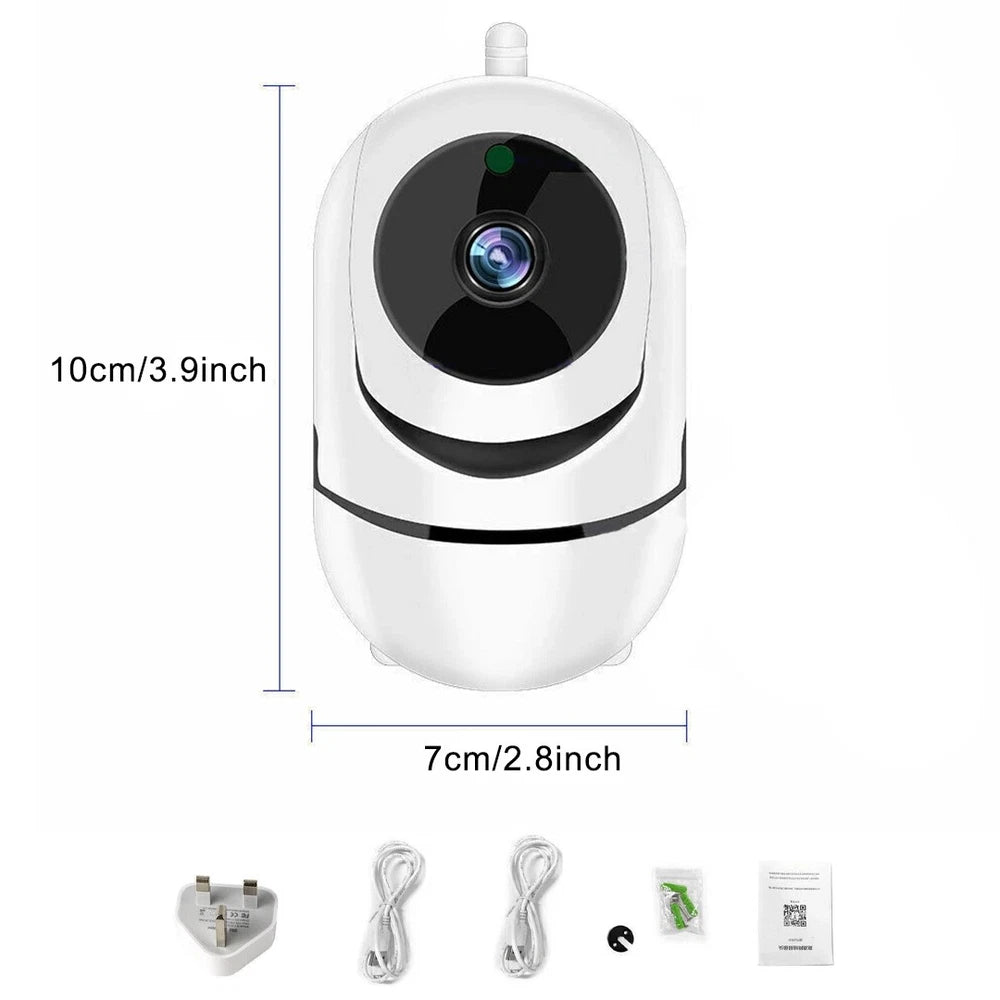 UK 1080P IP Camera Wireless WiFi Indoor CCTV HD PTZ Smart Home Security IR Cam