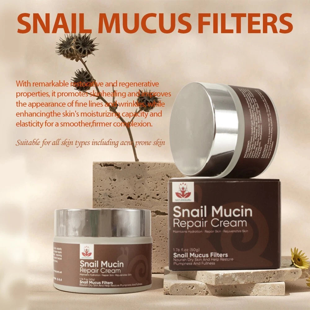 Snail Mucin Repair Cream Moisturizer  For Face All in One Snail Repair Cream UK