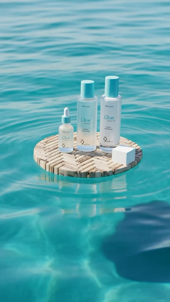 9wishes, CICA Ampoule Soothing & Hydrating Face Serum, Korean Skincare