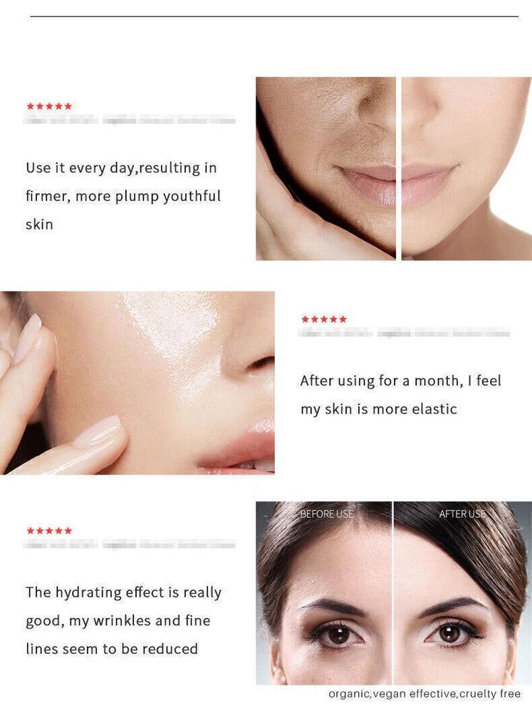 💖 Collagen Serum 30ml💙 Moisturizing Anti Wrinkle Face Firm Skin Moisturiser🔥✅