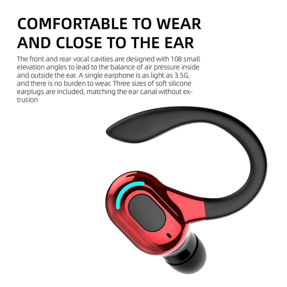 F8 Waterproof Bluetooth 5.2 Earbuds, HIFI Bass Stereo Wireless Earphones with
