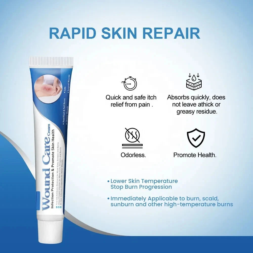 New 20g Wound Care Cream Dedicated to Damaged Skin Repair Infection Protection