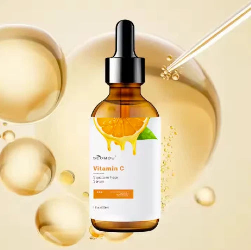 Vitamin C With Squalane face serum - Anti Aging & Anti Wrinkle
