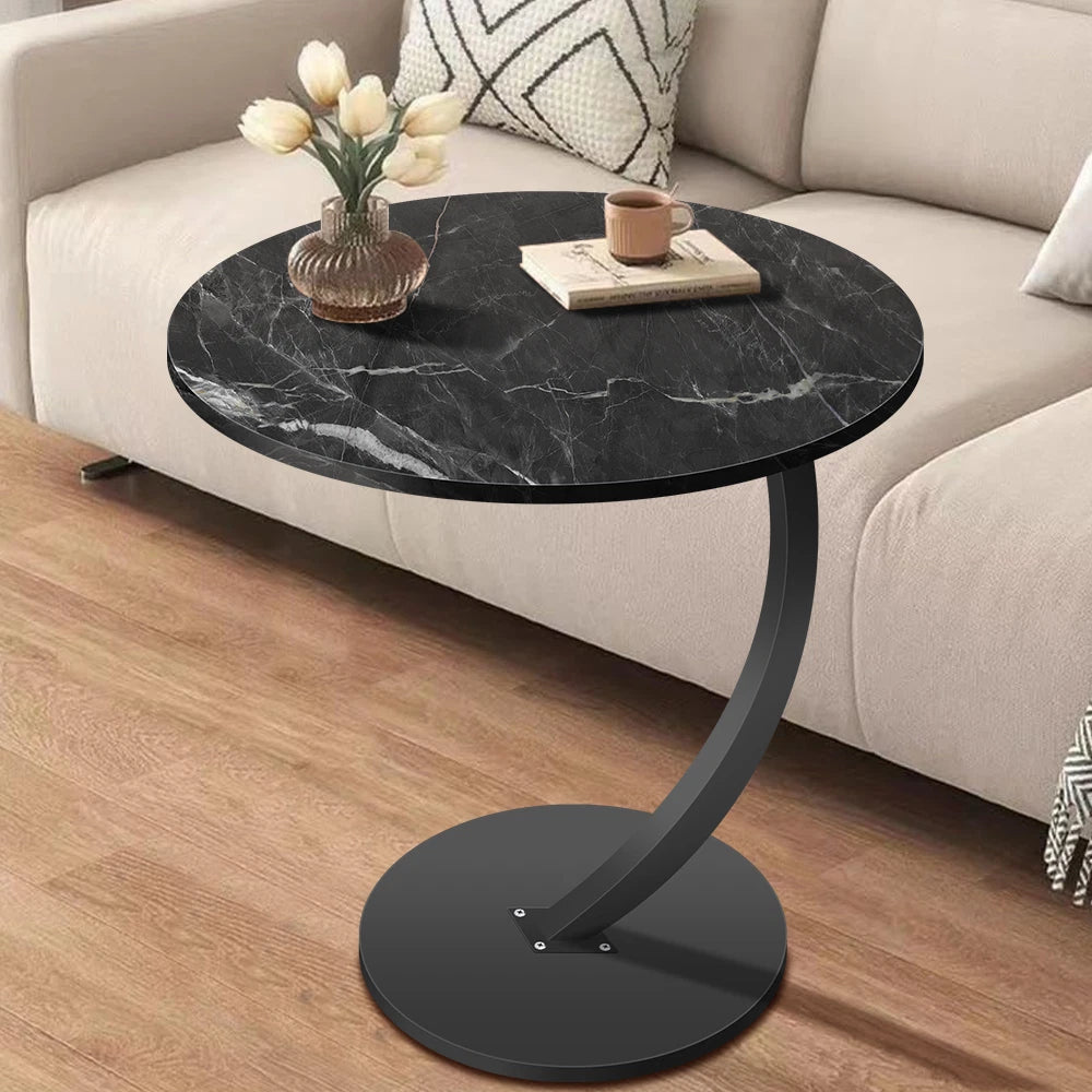 Side Table C Shaped Sofa Small End Table Table Coffee Laptop Living Room Bedroom