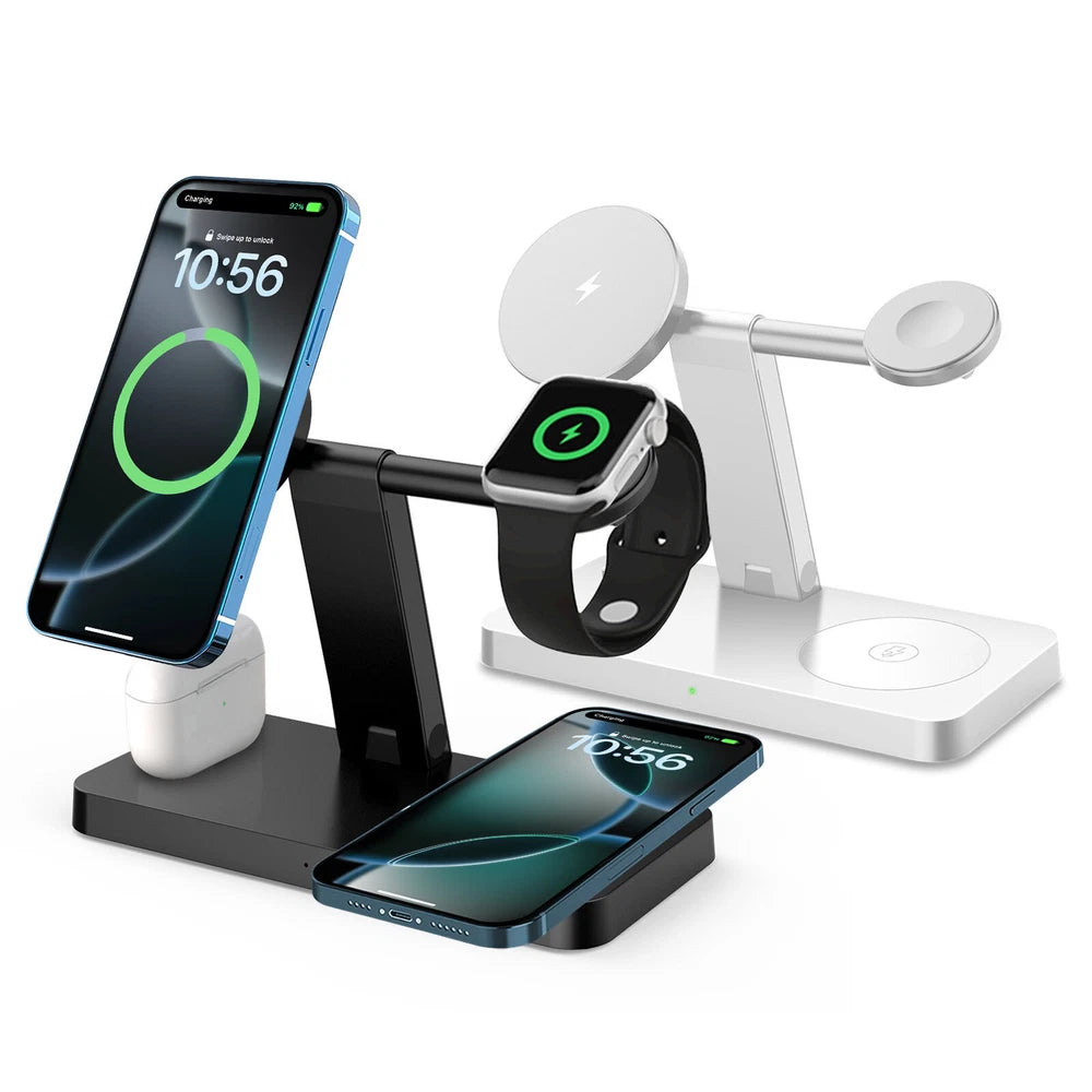 Wireless Charger 4in1 Fast Dock Charging Station For Apple Watch iPhone 16 15 14