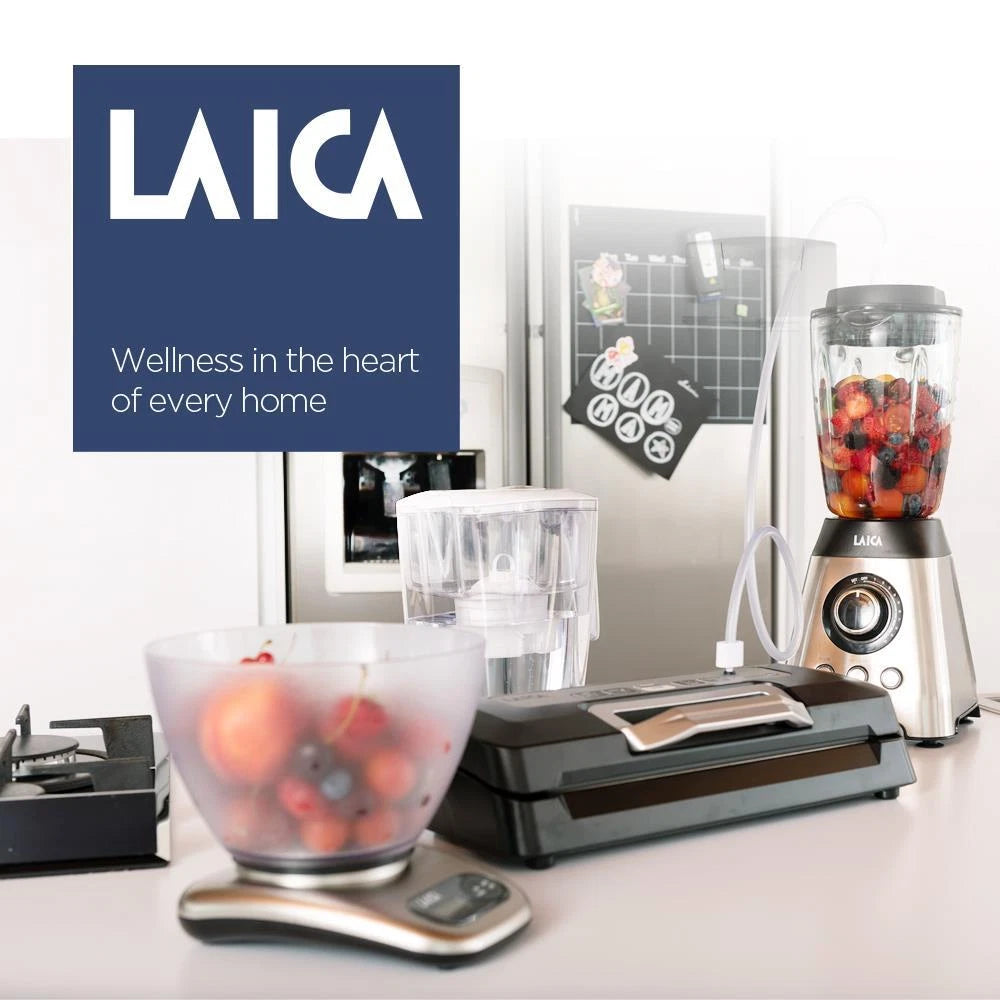 4 Slice Digital Toaster, Wide Slots, Defrost/Reheat, Browning Settings, Laica