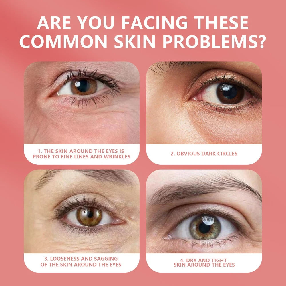 Retinol Eye Cream Stick Remove Wrinkle Eye Bags Dark Circles Anti Puffiness Firm