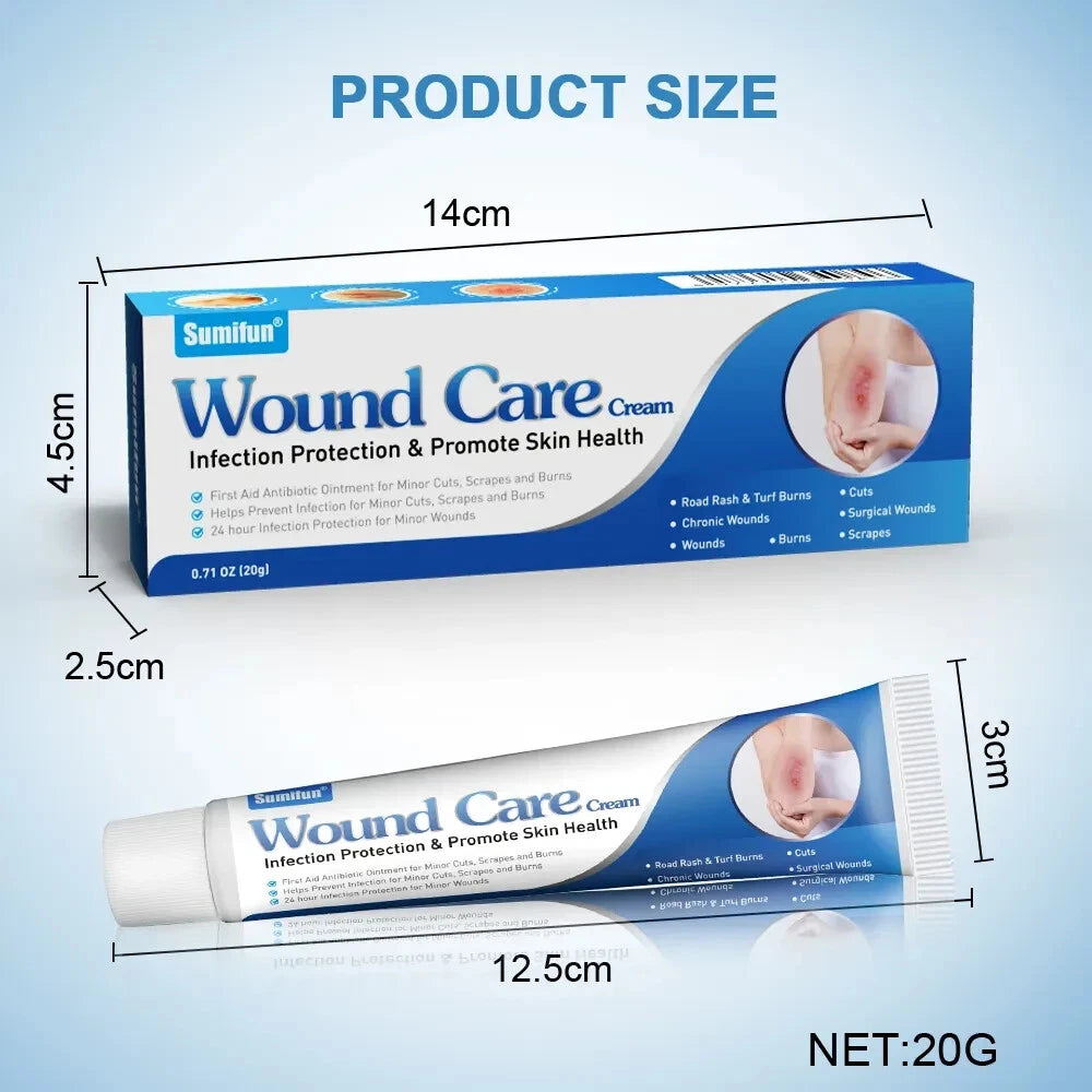 New Wound Care 20g Cream Dedicated to Damaged Skin Repair Infection Protection