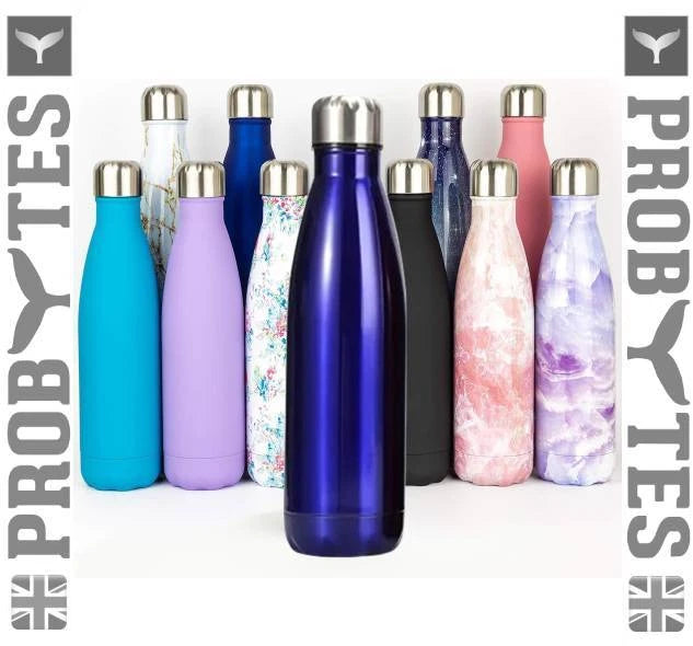 Stainless Steel Water Bottle Double Wall Vacuum Insulated Thermal Flask Sports