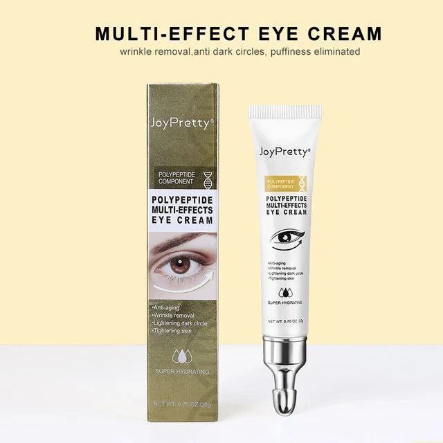 2PC Instant Remove Wrinkle Eye Cream Eye Bags Dark Circles Anti Puffiness Serum