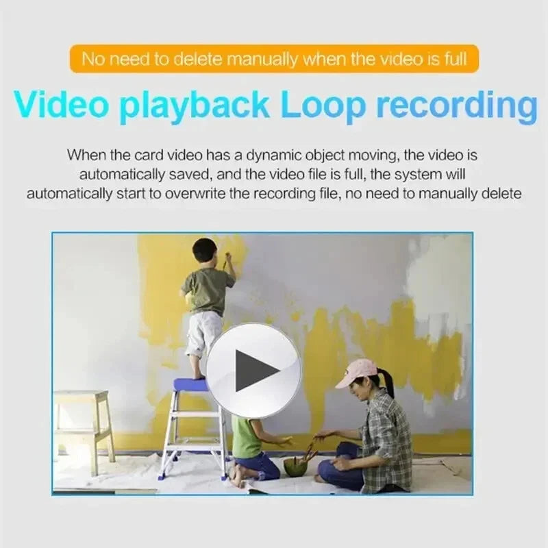 Mini 1080P HD Camera WiFi Wireless Home Security Camcorder Audio Video Recorder