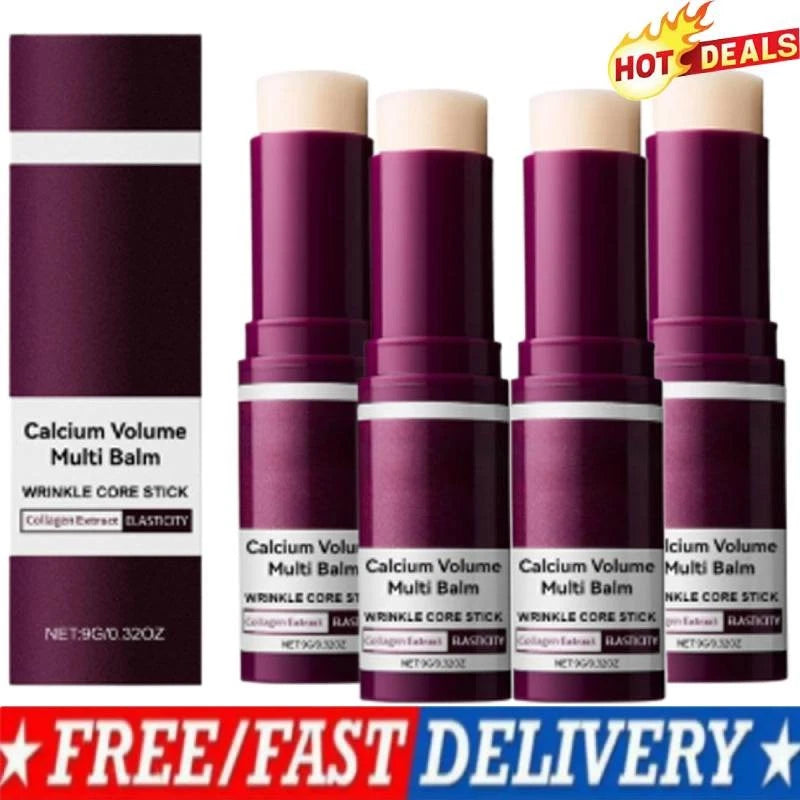 1~5PCS Calcium Volume Multi Balm Wrinkle Core Stick Firming Eye Cream Stic k