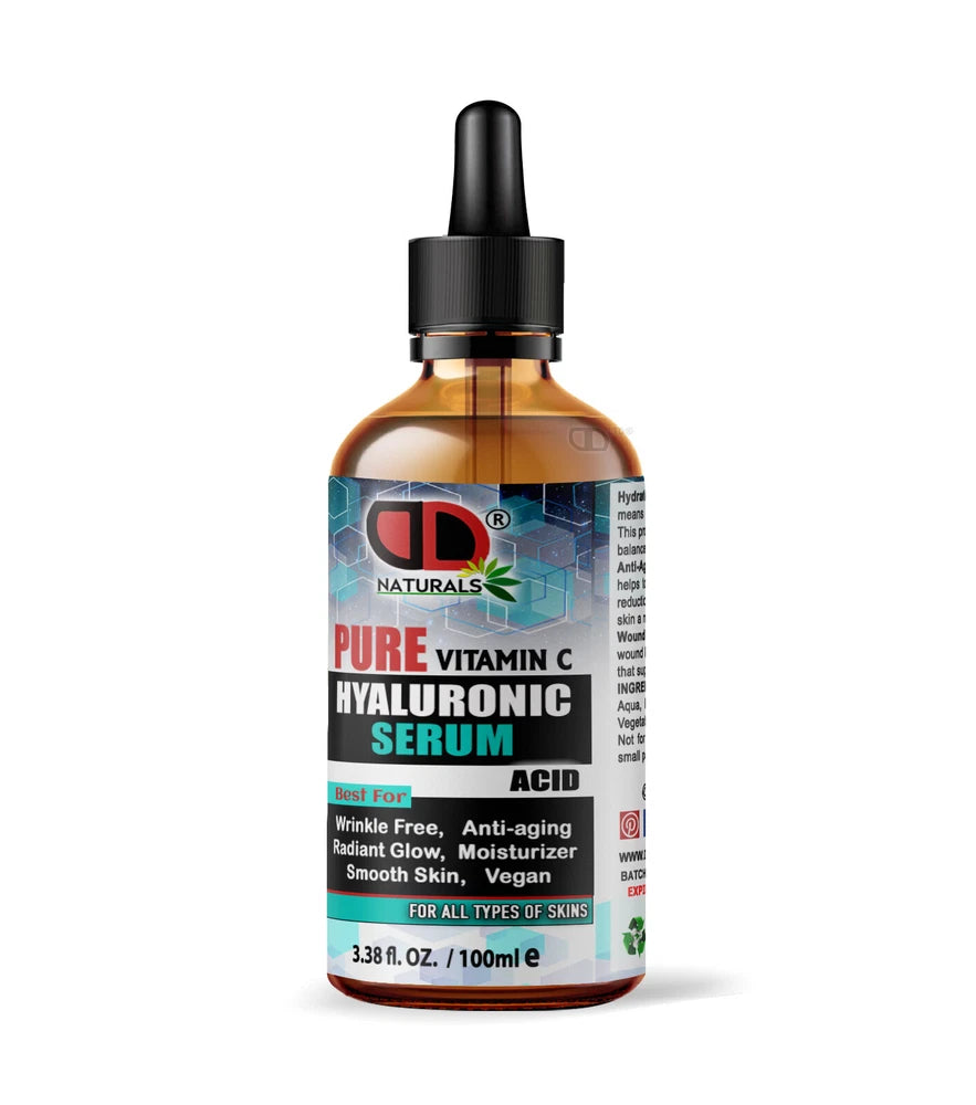 DD Hyaluronic Acid Serum Hydrating Anti Ageing Wrinkle Plumping Vitamin C