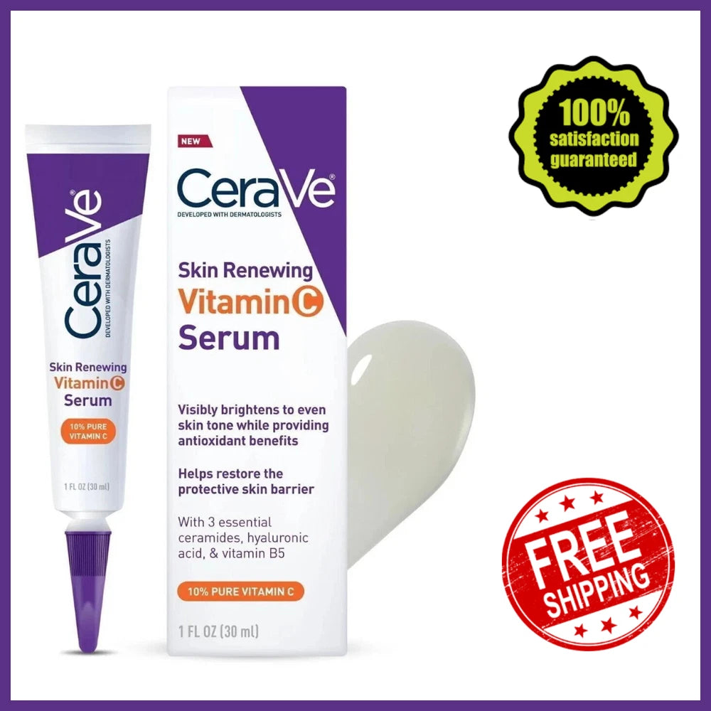 CeraVe Vitamin C Serum 30ml with Skin Brightening Serum