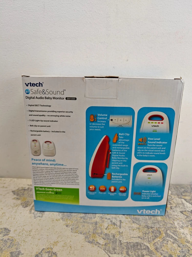 VTech BM1000 Digital Audio Baby Monitor, Parent Unit with Rechargeable Battery