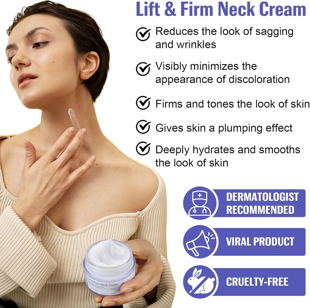 Firming Lifting Neck Cream serum Moisturiser Tighten and Lift