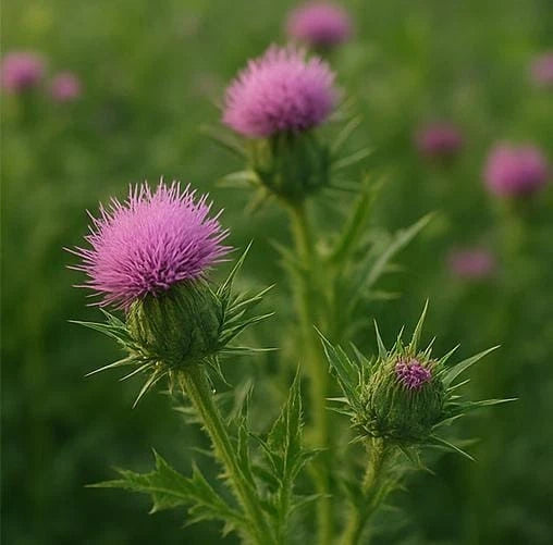 Organic Mirevy Milkthistle Cream Silymarin Coconut and Lavender Oil Beeswax -50g