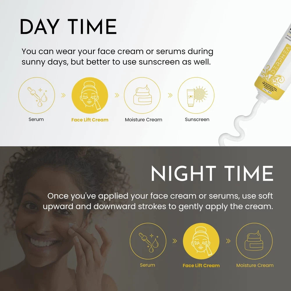 Face Lift Cream-Wrinkle Cream, Instant Skin Tightening Cream, Eye Lift, 1 oz