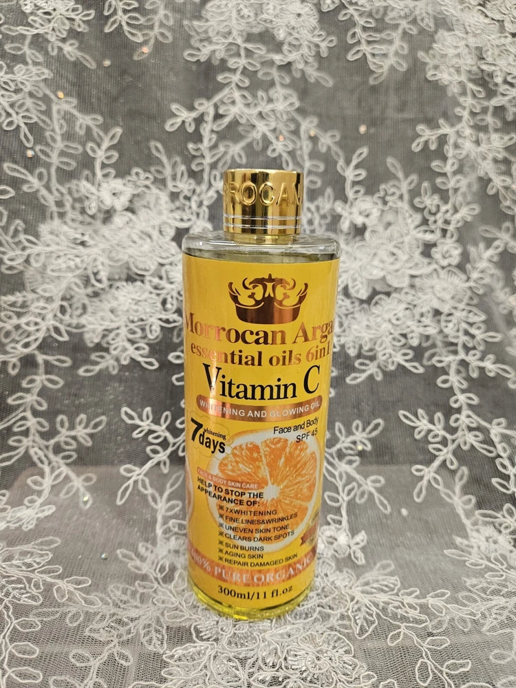 1x Moroccan Argan Essential Vitamin C Oil 6 in 1