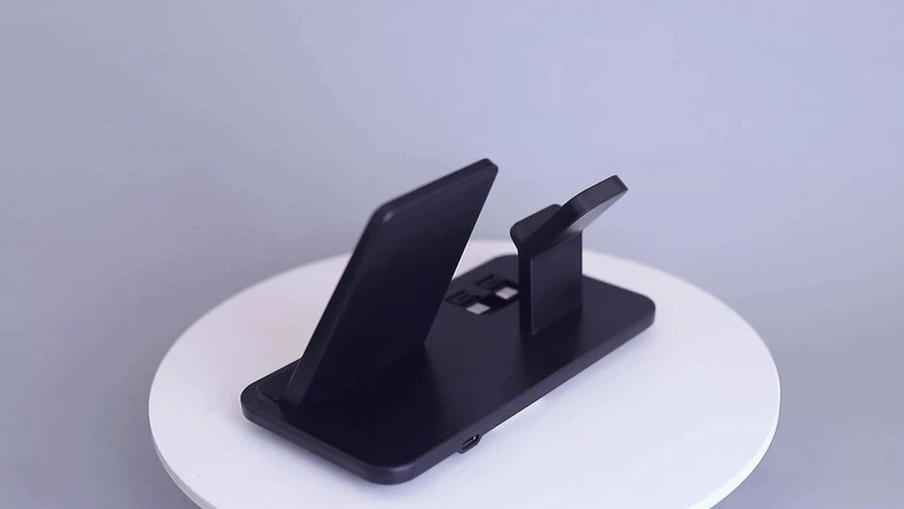 3in1 Fast Wireless Charger Dock Station For Samsung Galaxy S25 S24 Watch 7 6 5 4