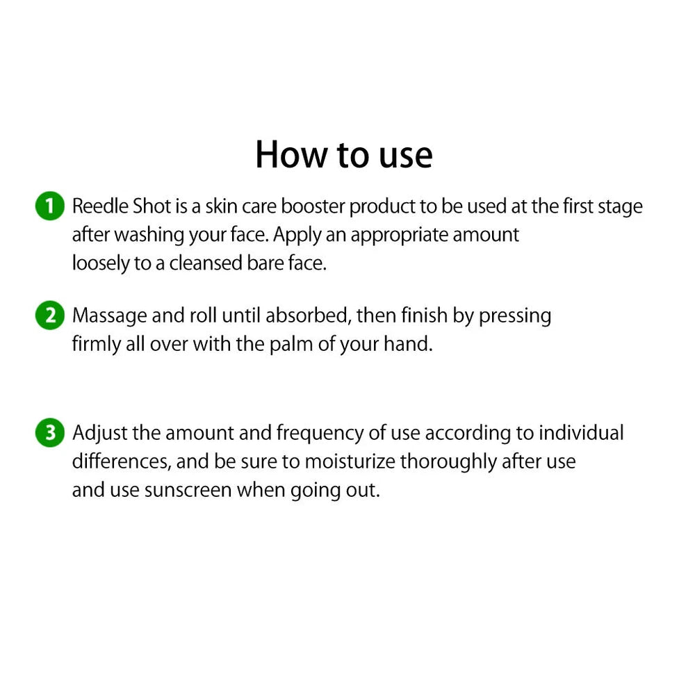 VT COSMETICS CICA Reedle Shot 50 / 100 / 300 / 700/1000 Essence 50ML/30ML/15ML