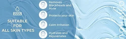 Face Wash Hydrating Facial Cleanser for All Type Skin Vegan & Natural Foam