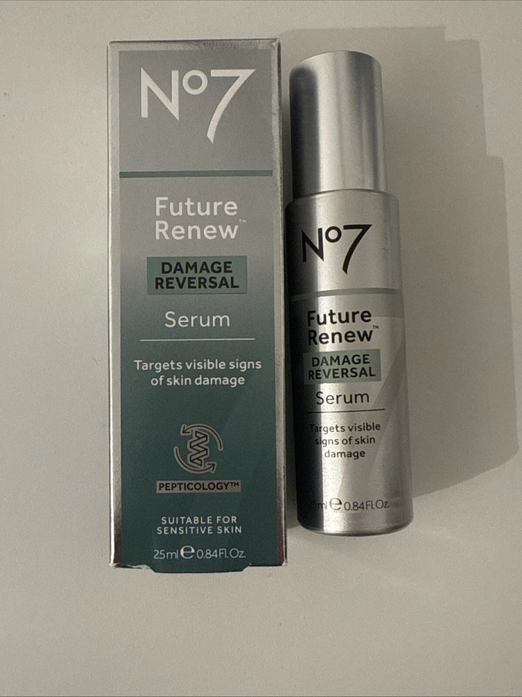 No7 Future Renew Damage Reversal Serum - 25ml (Brand New)