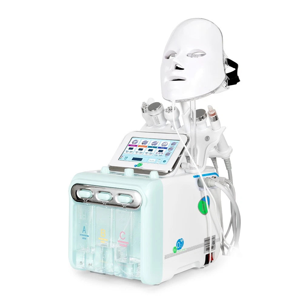 6/7 in 1 Hydra Water Facial Cleaner Aqua Peel Hydro Dermabrasion Beauty Machine