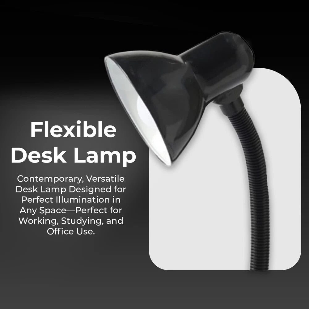 Desk Lamp Neck Table Flexi Desk Reading Lamp With Bulb Home Office Study Light