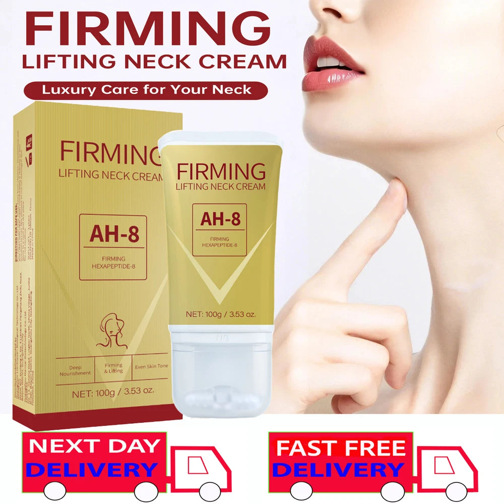 Neck Roller Cream 100g - Firming, Lifting & Smoothing for Youthful Neck Skin