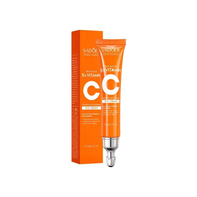 Vitamin C Eye Cream Remove Wrinkle Bags Dark Circles Lift Brightening Anti Aging