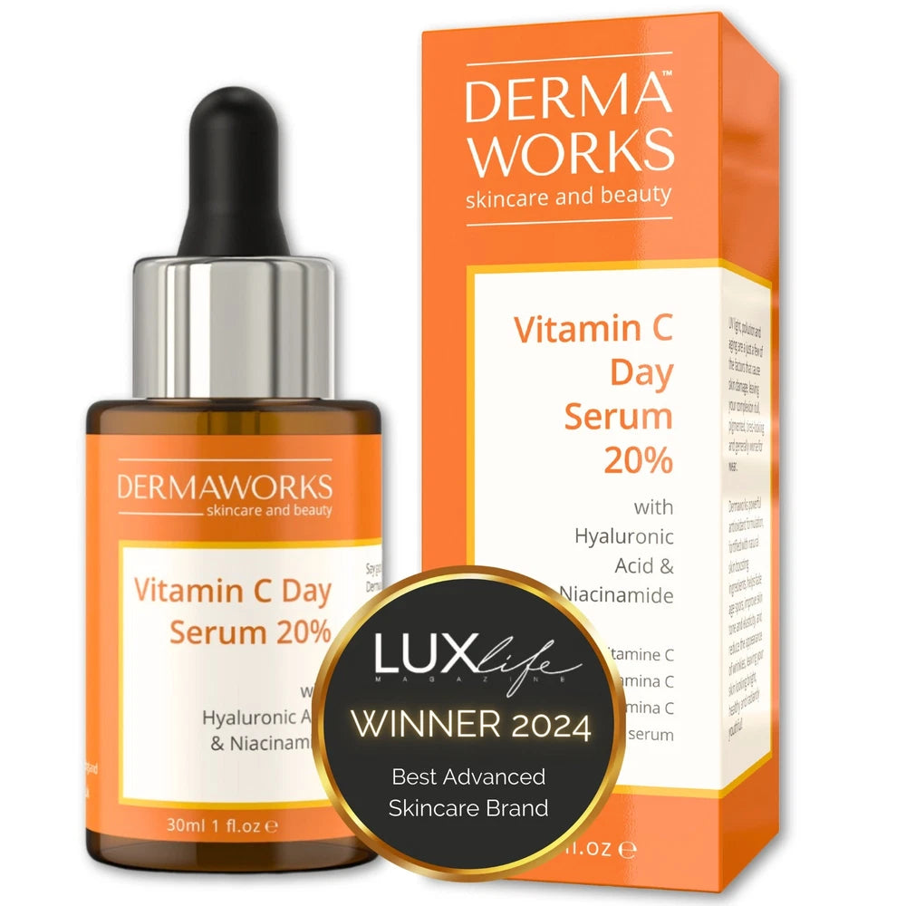 HIGH STRENGTH ANTI AGING VITAMIN C SERUM  for Face + Hyaluronic Acid Niacinamide