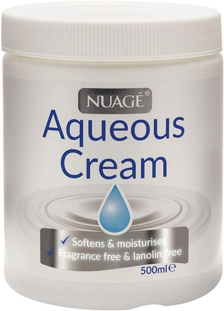 Nuage Aqueous Cream, Fragrance Free, 500Ml