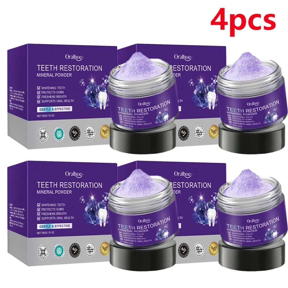 6-1X Teeth Restoration Mineral Powder, Effective in Strengthening Teeth and Gums