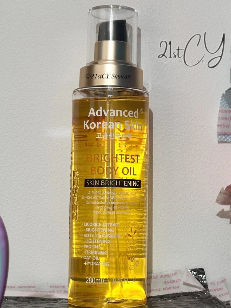 Advanced Korean Body Oil 280ml For Skin Brightening | Uk Seller