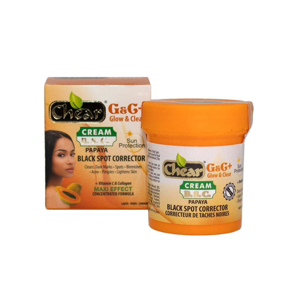 Chear Papaya G&C Skin Brightening Range - Lotion, Cream, Oil, Soap or Shower gel