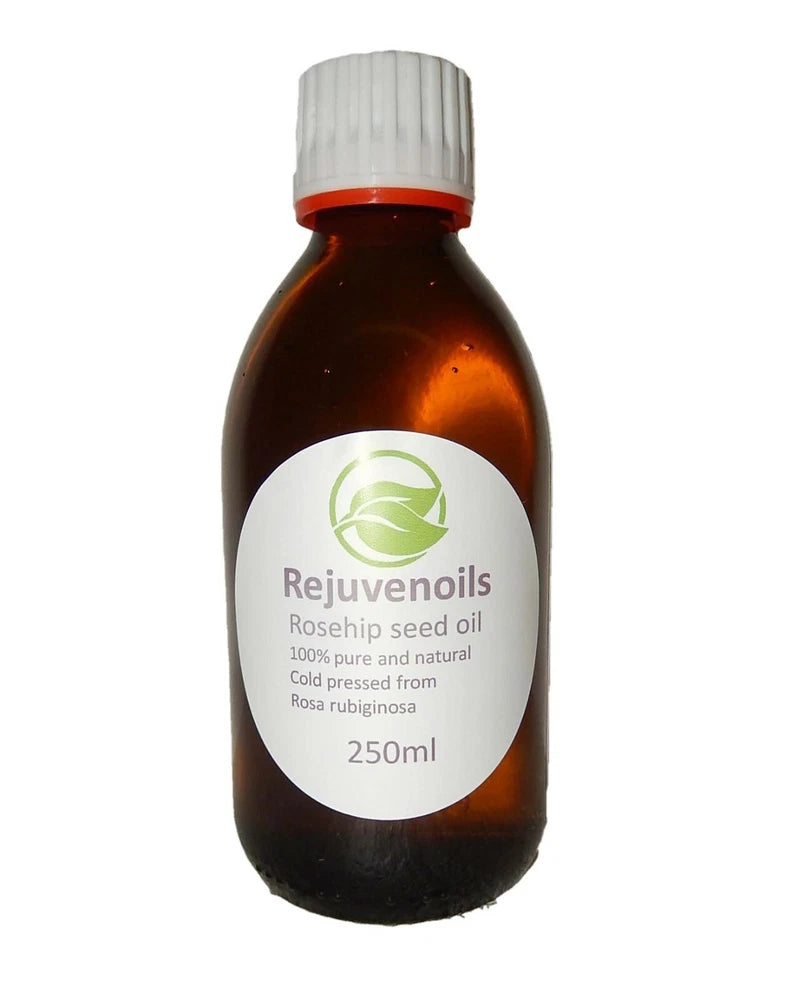 COLD PRESSED UNREFINED 100% PURE ROSEHIP SEED OIL - VARIOUS SIZES