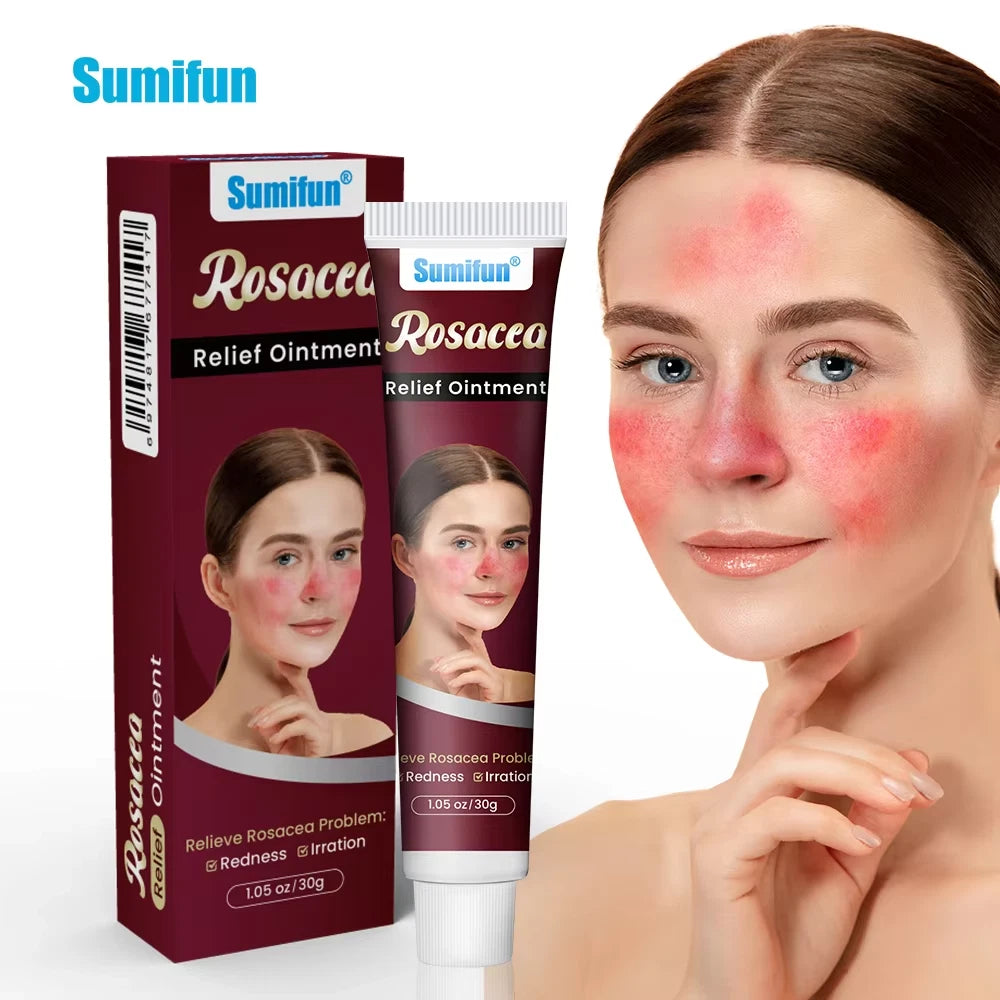 New 30g Natural Herbal Red Face Skin Care Rosacca Cream Red Skin Relief Ointment