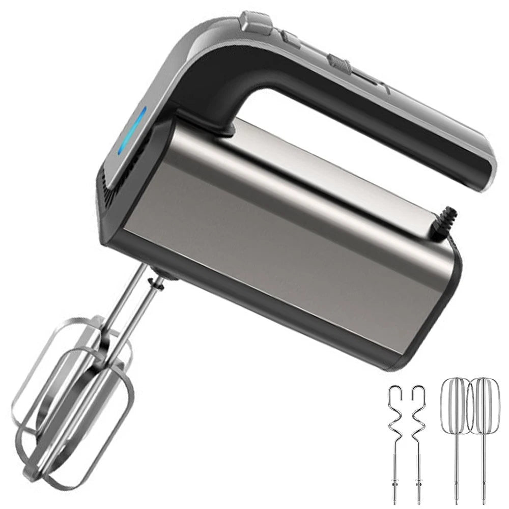800W Electric Hand Mixer Food Whisk 5 Speeds Turbo Egg Beater Cake Baking