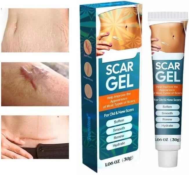 Scar Removal Cream Silicone Gel for Old & New Scars Surgery Stretch Marks