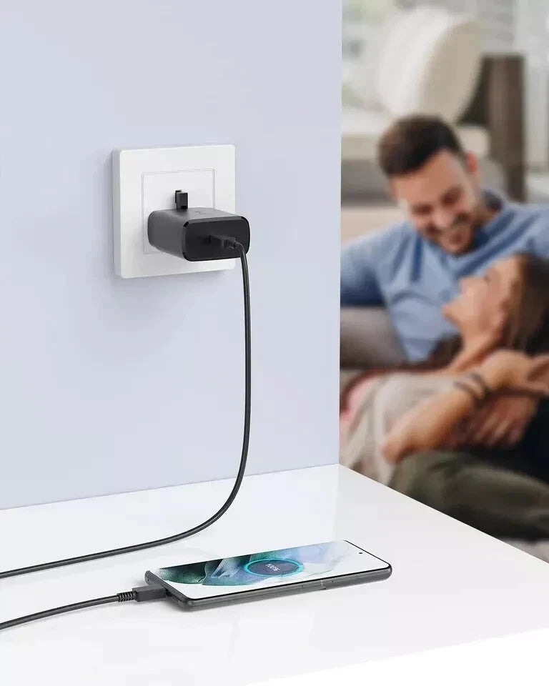 45W Super Fast Charger Adapter Plug USB-C Type C For Samsung and Iphone UK