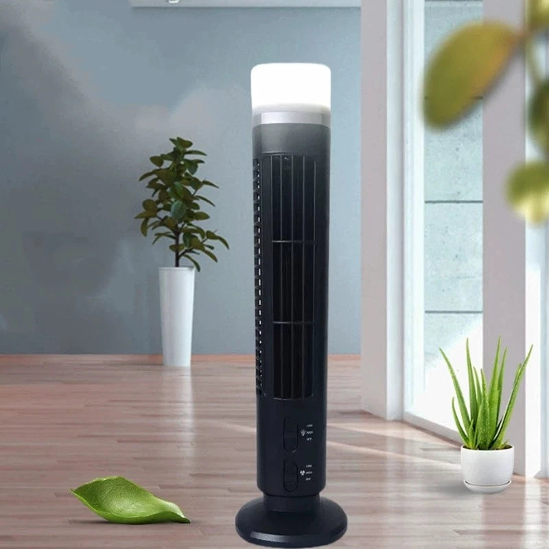 Tower Fan Status Free Standing Air Cooling 3 Speed Oscillating Slim Portable Uk